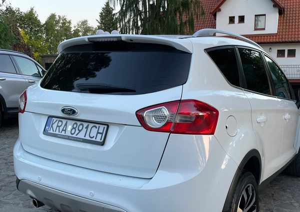 Ford Kuga cena 33900 przebieg: 180000, rok produkcji 2009 z Trzebnica małe 596